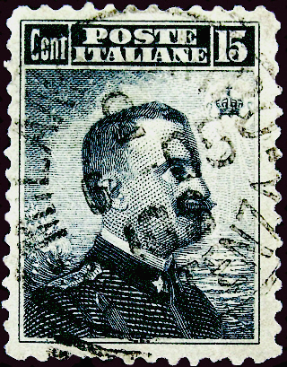 Италия 1906 год . Виктор Эммануил III . 15c . Каталог 1,30 фунта . (1)
